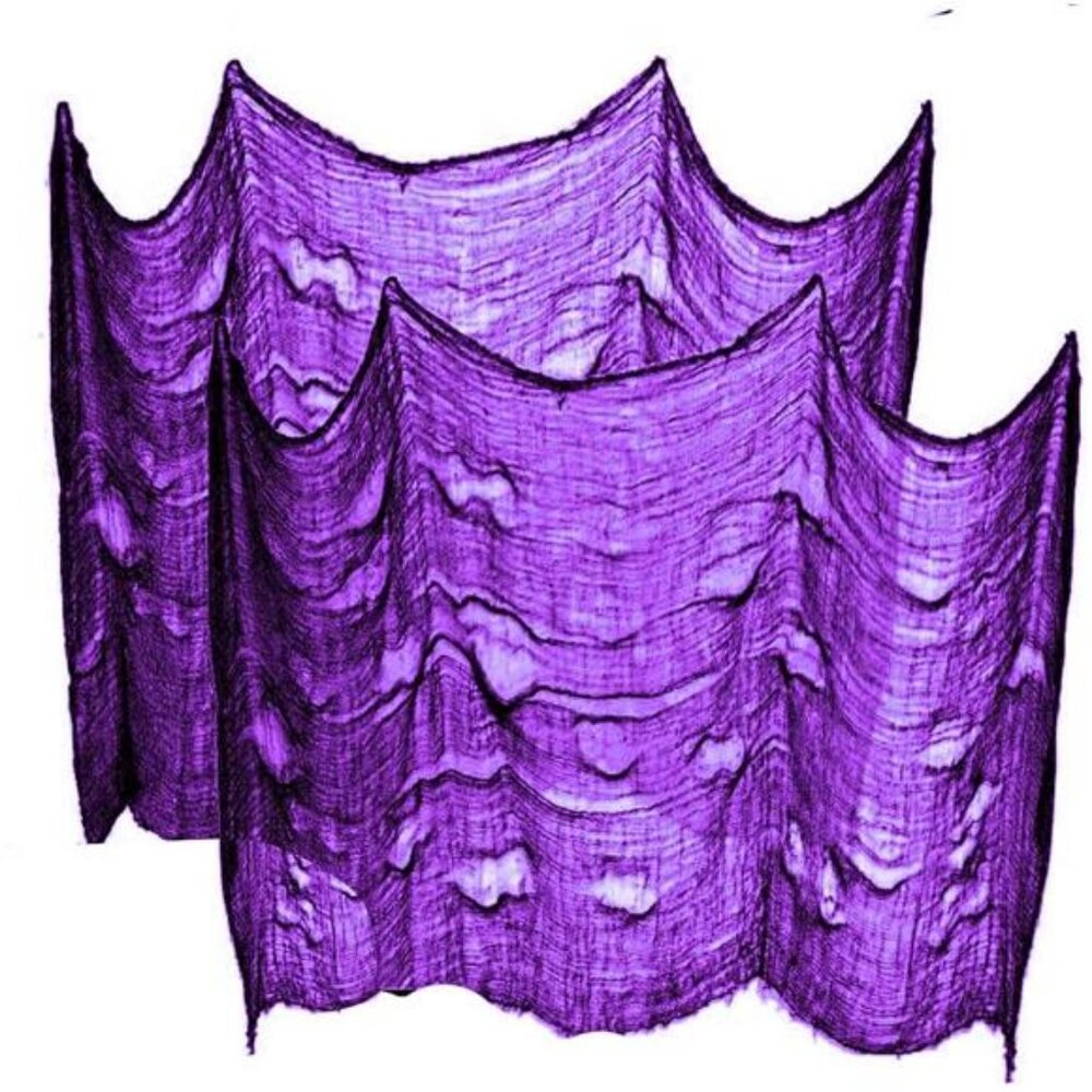 Extra Large 8-16 Yards 180"- 500" 15 Ft. - 50Ft. 2PCS Super Size Halloween Cloth